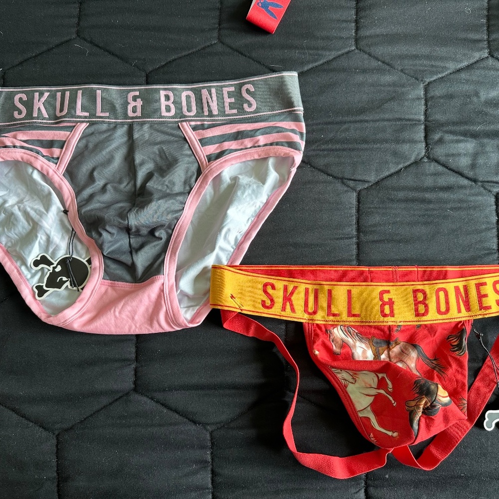 Brand New Skull & Bones Brief and Jockstrap